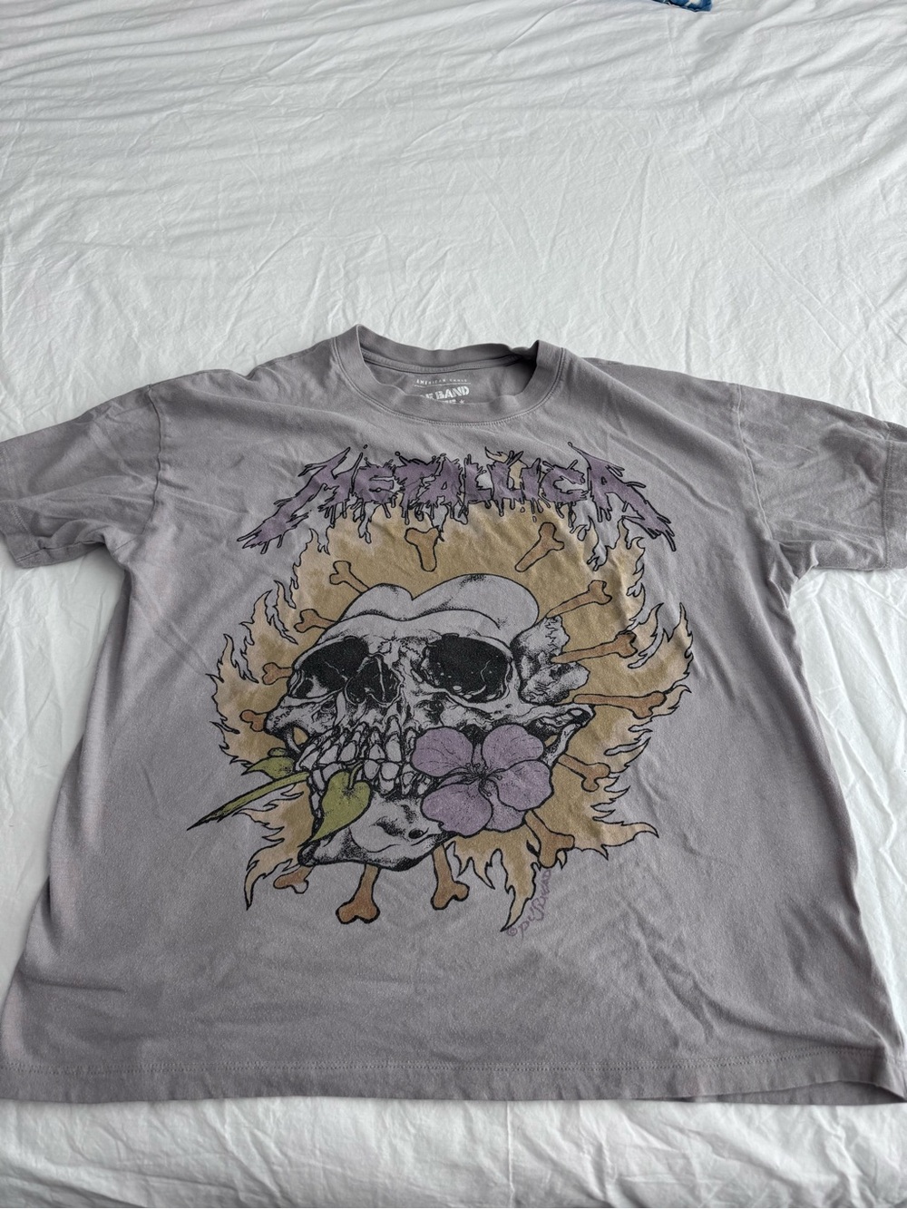 Metallica Skull Graphic T-Shirt